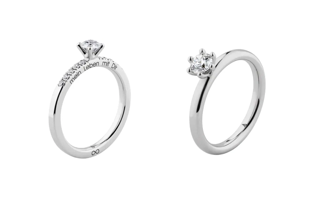 Verlobungsringe von Christian Bauer.