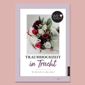 Das Cover des Specials heiraten in Tracht