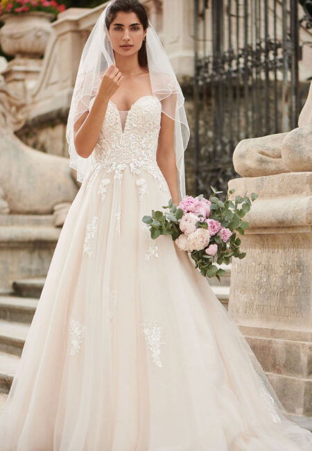 Prinzessinnenhochzeitskleid - Brautmode - Hochzeit - Hochzeitskleid