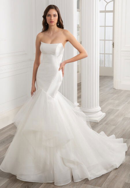 Brautkleid - Braut - Bandeauhochzeitskleid