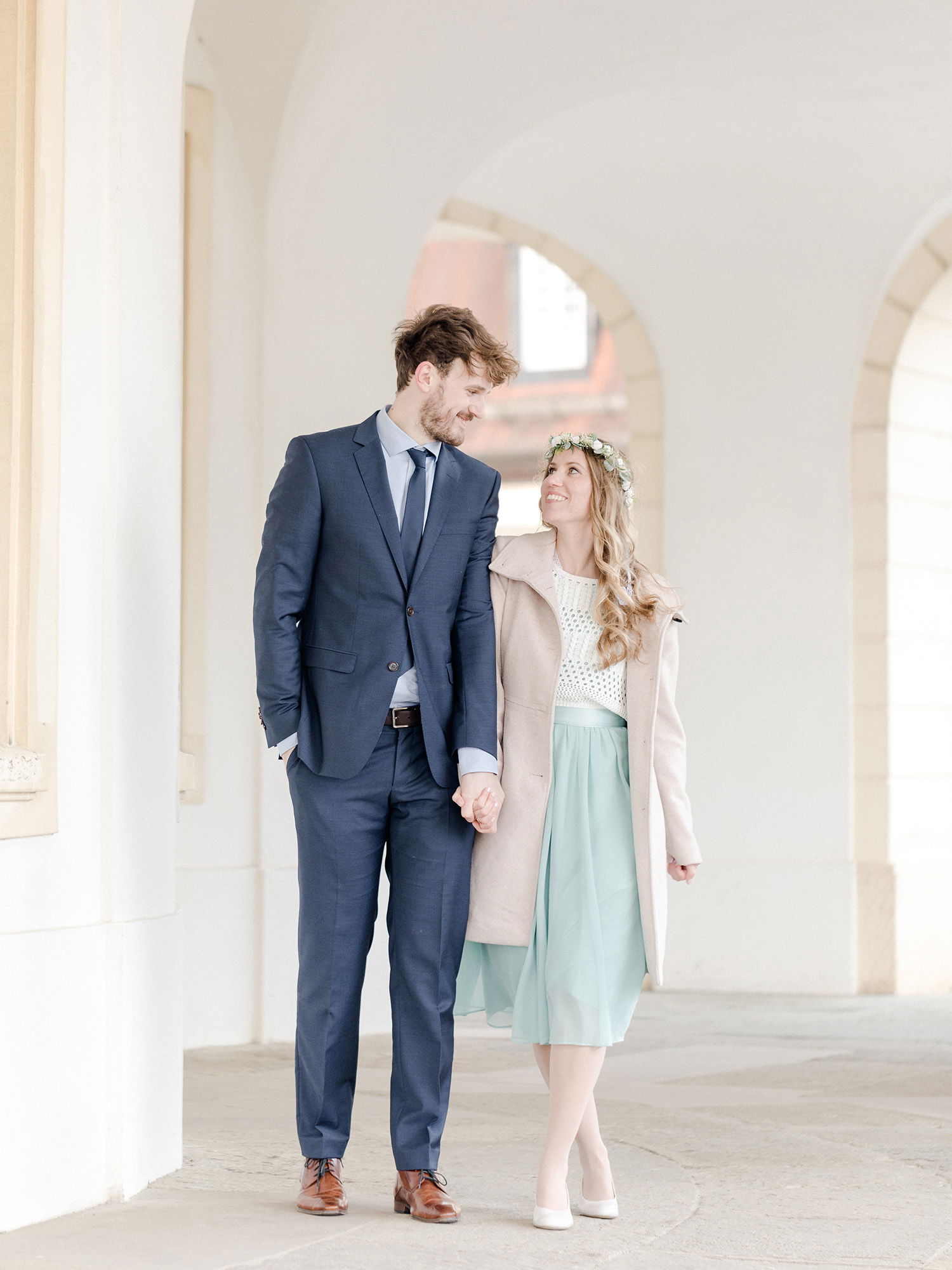 Hochzeitspaar - Braut - Bräutigam - Standesamt