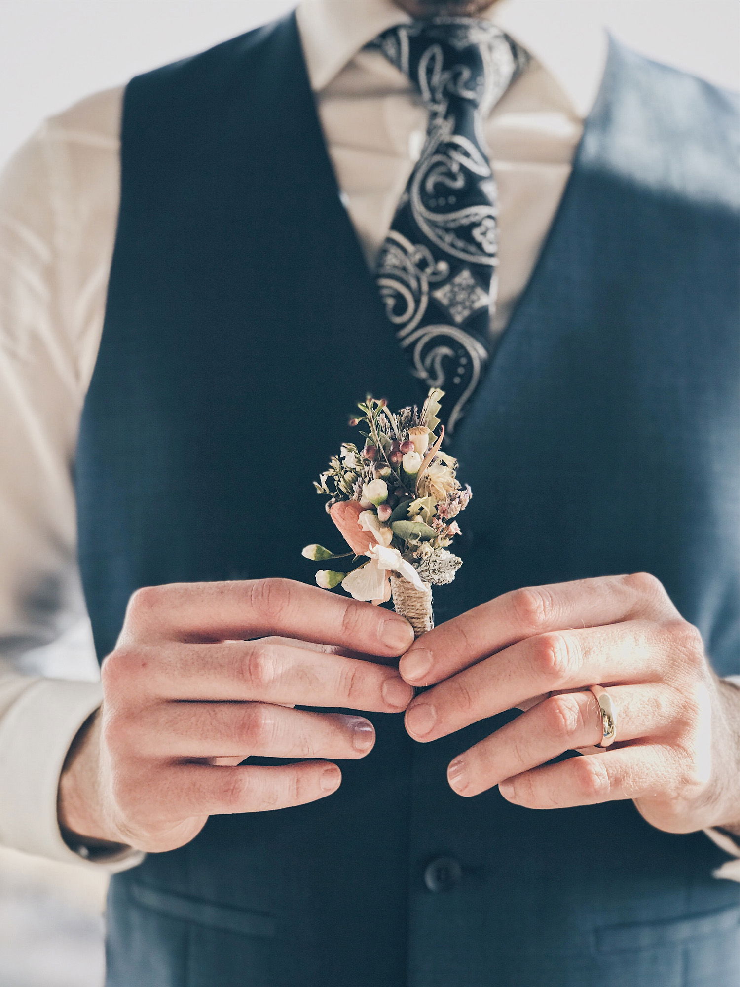 Corsage - Bräutigam