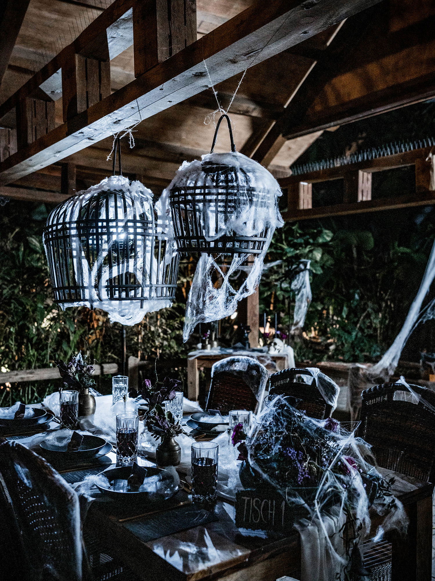 Halloween Hochzeit - Hochzeitskonzept - Dekoration