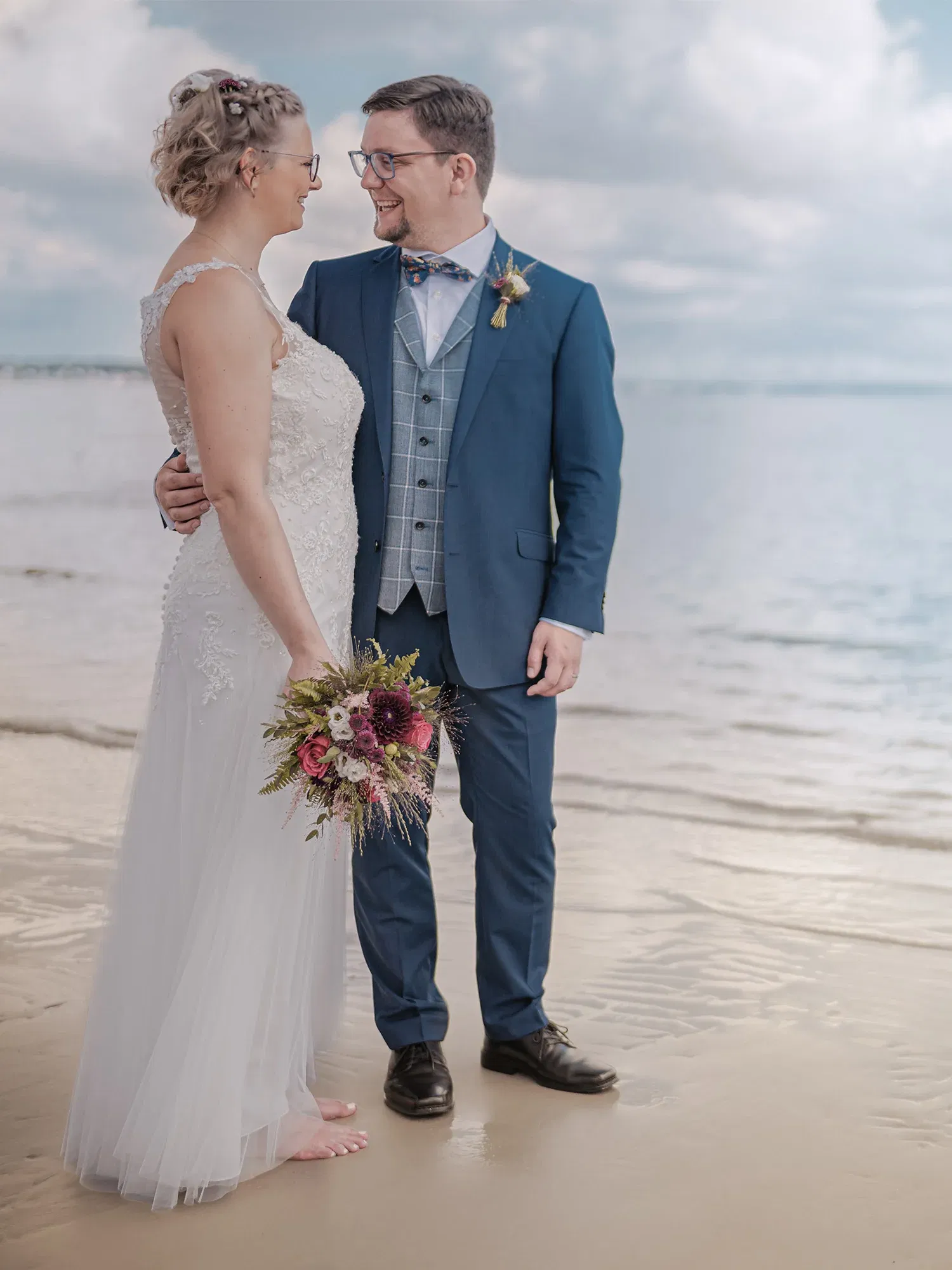 Hochzeit - Hochzeitspaar - Outdoor