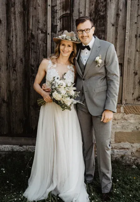Hochzeit - Hochzeitspaar - Outdoor