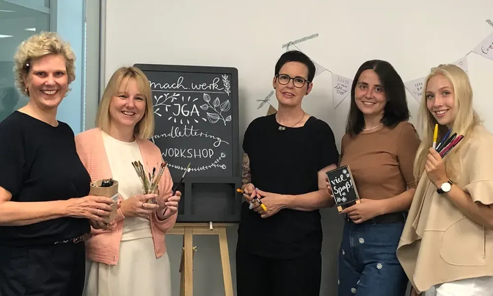 JGA Idee: Handlettering Workshop JGA Idee: Handlettering Workshop