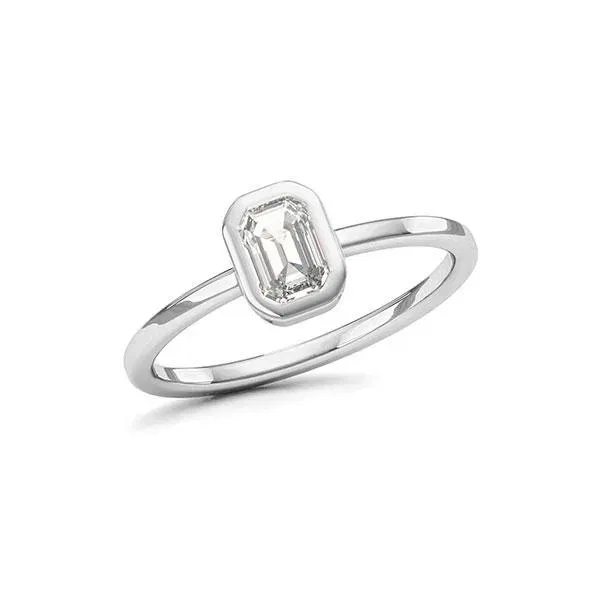 Verlobungsring Schliffart Smaragd 123Gold