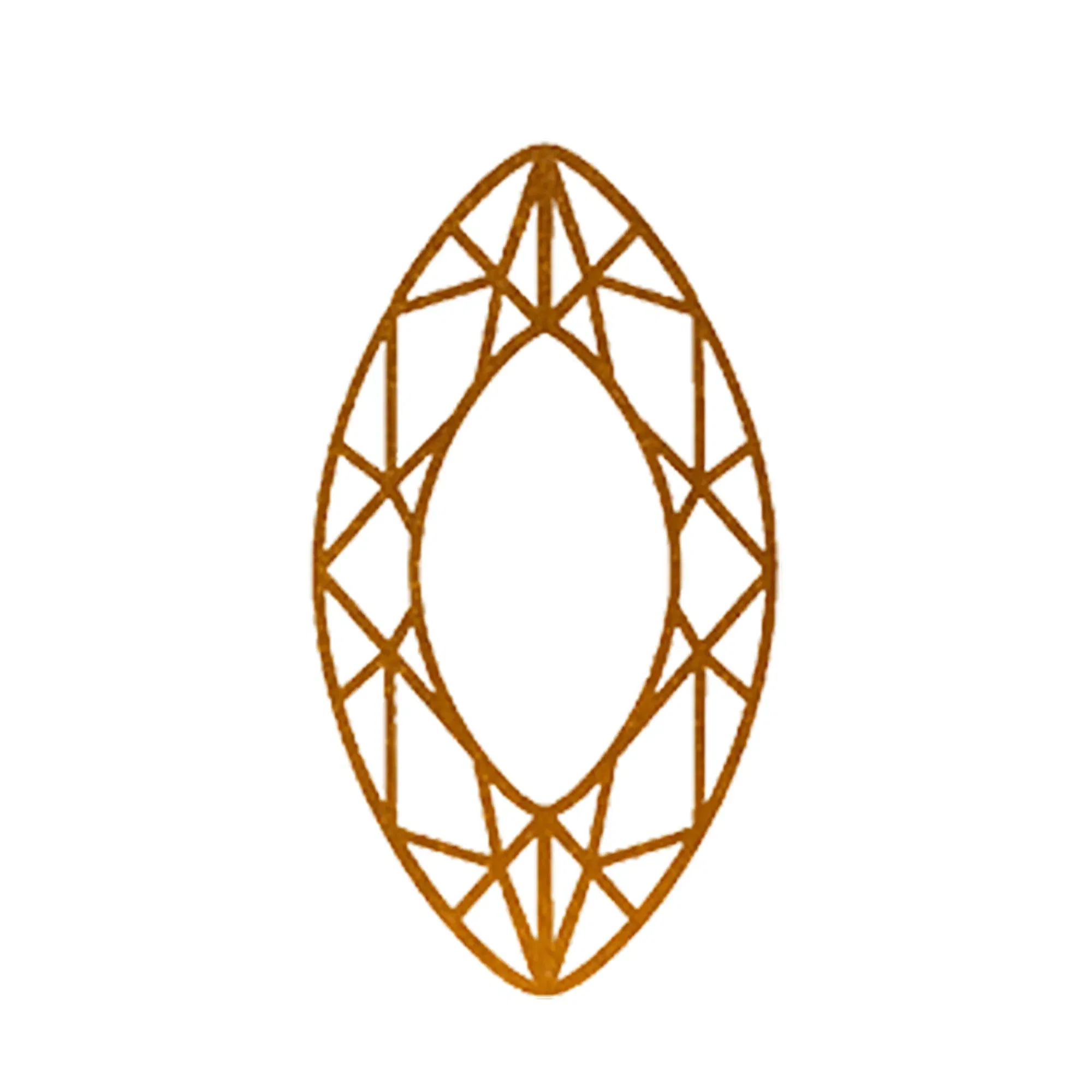 Ring Schliffart Marquise