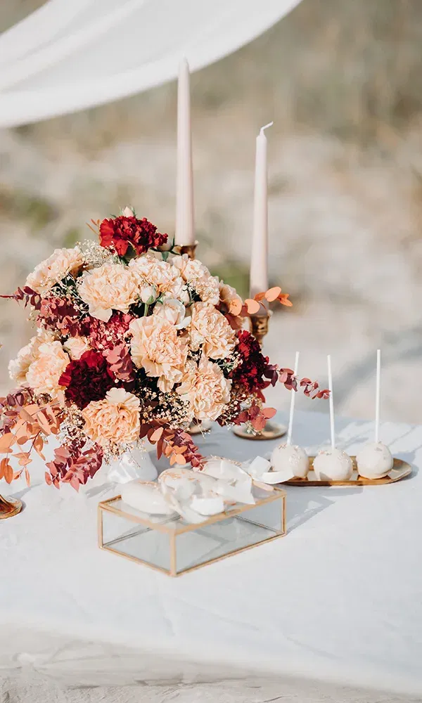 Freie Trauung - sweet table