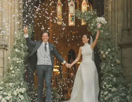 Wedding-Fashion-Star Daniel Clará heiratete Paris