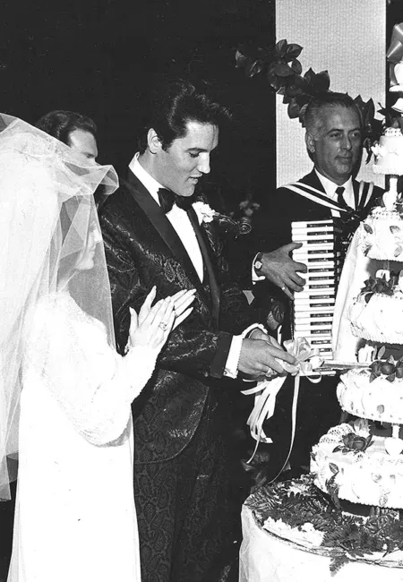 Hochzeit der Presleys