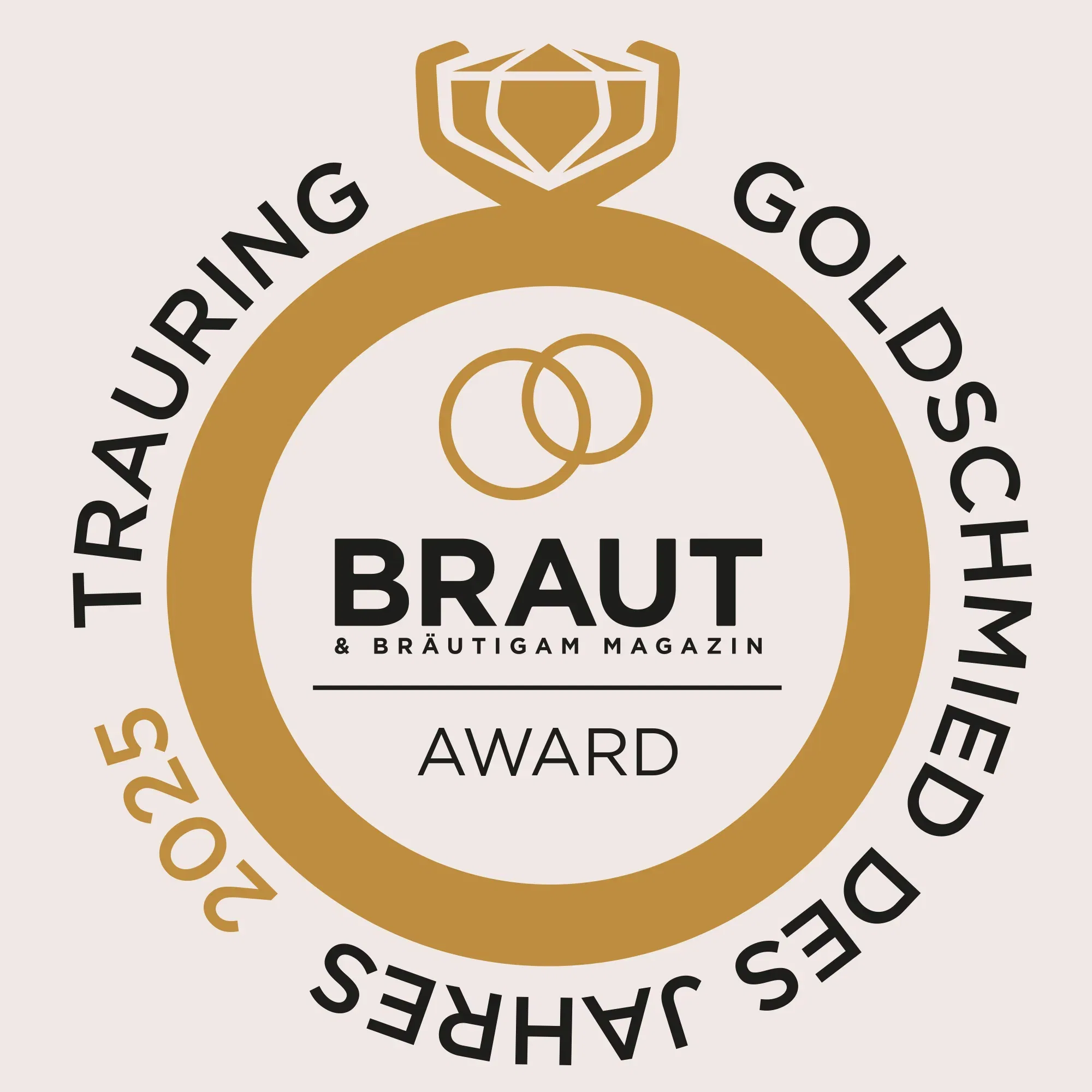 Trauring Goldschmied des Jahres Logo