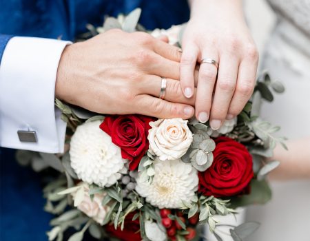 Maria und Markus: Jawort im Stadl