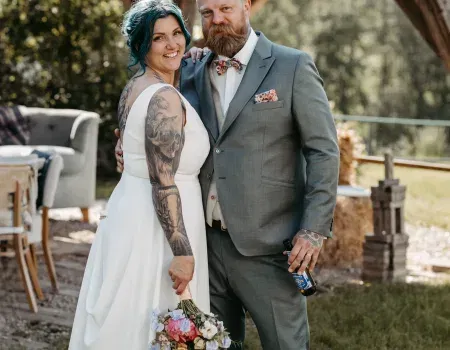 Rebeka und Florian: Zehn Jahre Liebe
