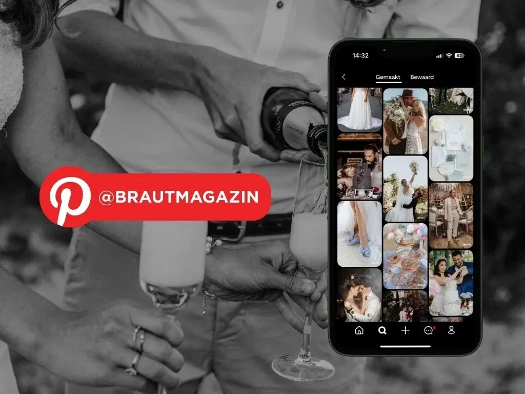 Banner für Pinterest des Braut & Bräutigam Magazin auf @brautmagazin