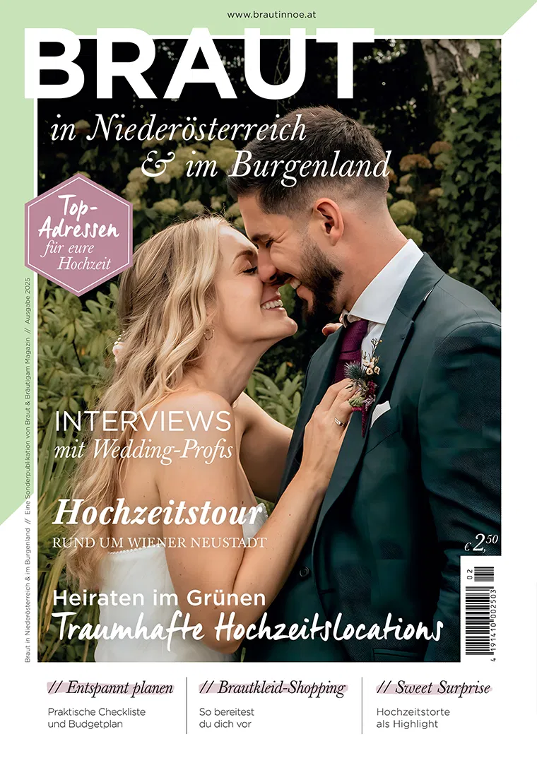 Cover Braut in Niederösterreich & im Burgenland