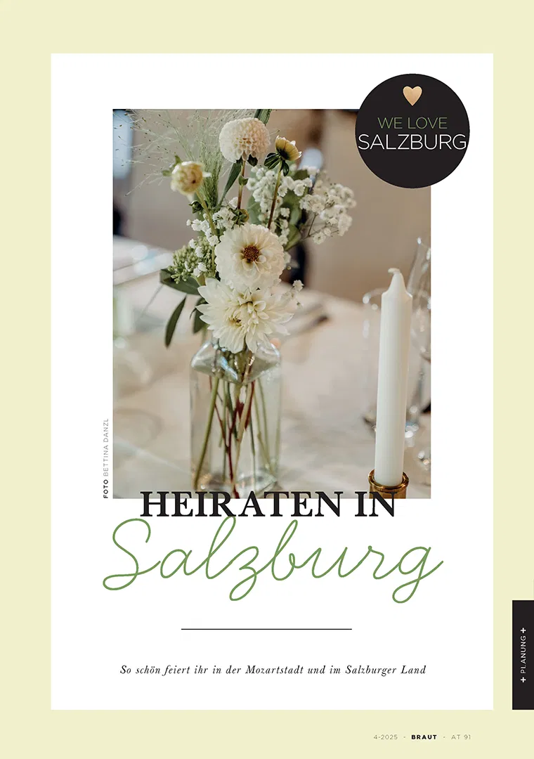 Cover Heiraten in Salzburg - Special
