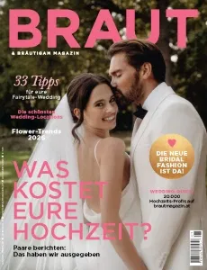 Braut & Bräutigam Magazin Ausgabe 1-2026 – Einzelausgabe mit Hochzeitsinspirationen