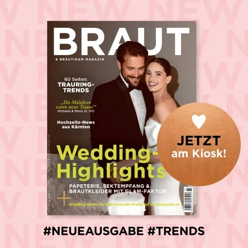 Das Cover des Braut und Bräutigam Magazin Ausgabe Mai-Juni