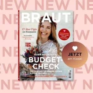 Die September-Oktober Ausgabe: Euer Hochzeits-Budget-Check