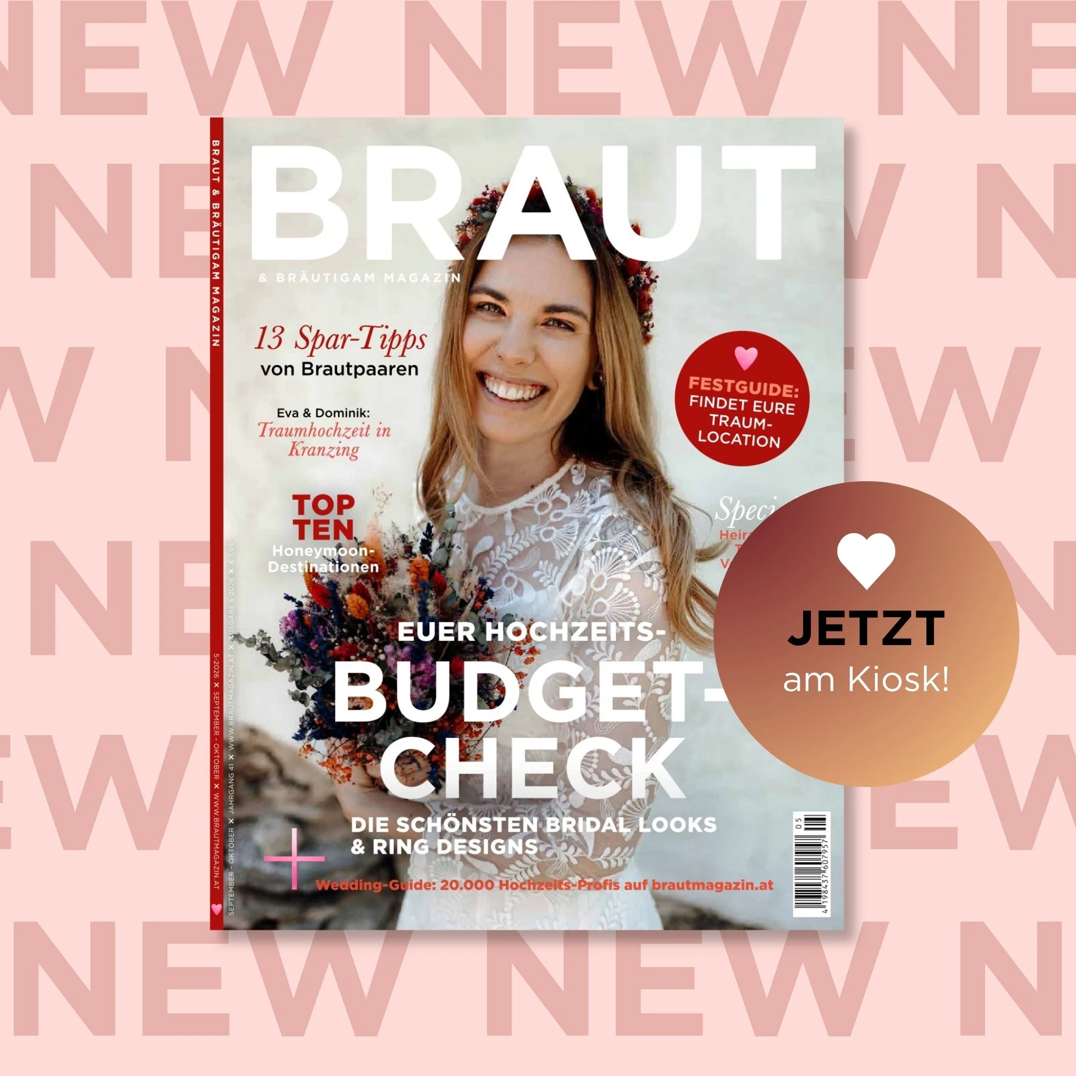Cover Braut und Bräutigam Magazin 5-2026