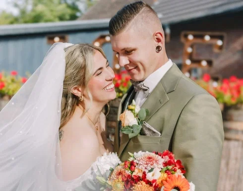 Hochzeitspaar Chiara und Manuel