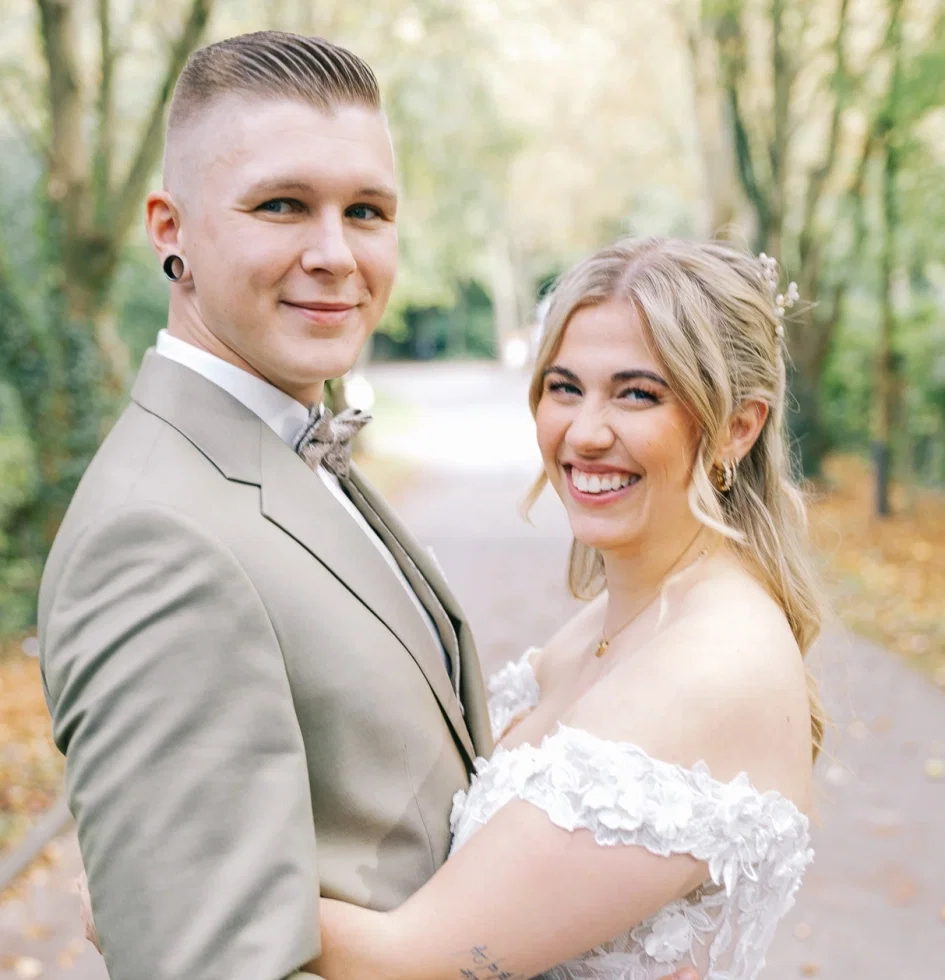 Hochzeitspaar Chiara und Manuel